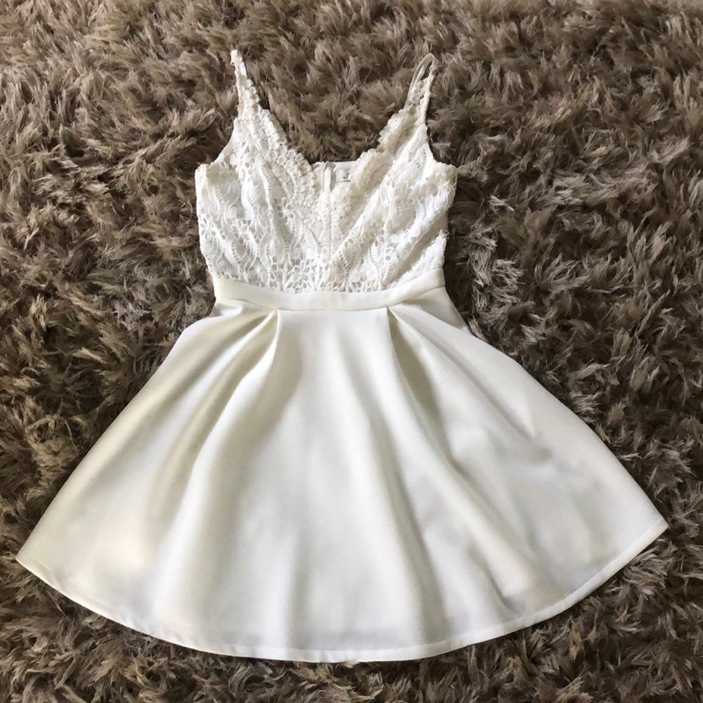 White dress
